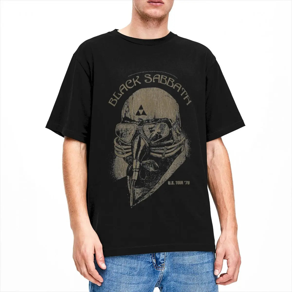 Black Sabbath Tour T-Shirt Unisex Rock Cotton Tee
