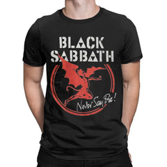 Men’s Black Cool Sabbaths Cotton Short Sleeve Tee
