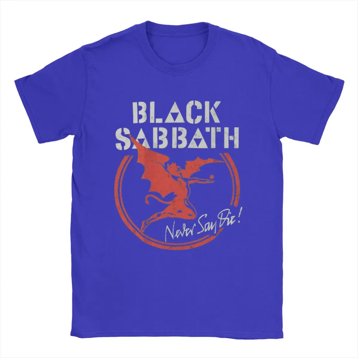 Men’s Black Cool Sabbaths Cotton Short Sleeve Tee