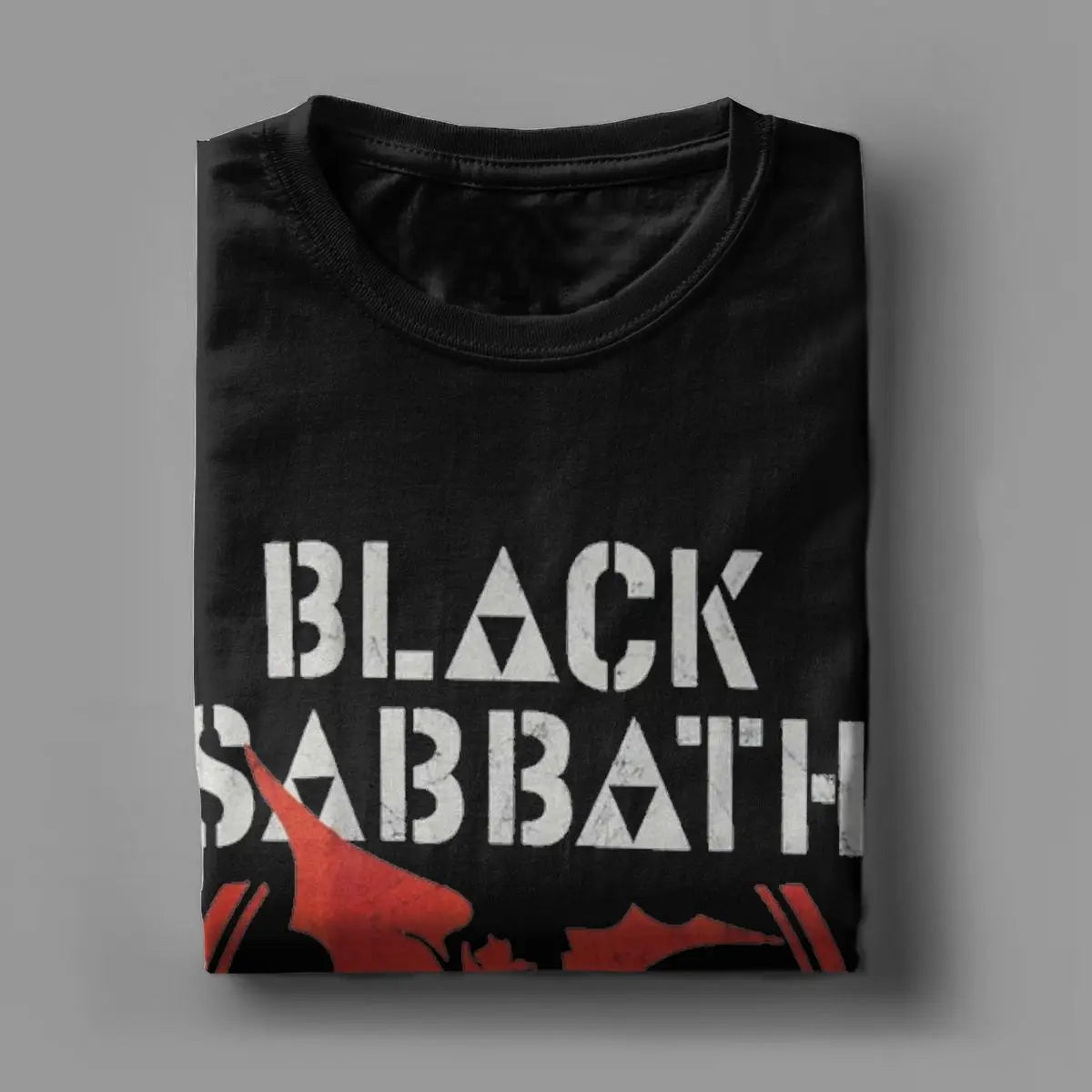 Men’s Black Cool Sabbaths Cotton Short Sleeve Tee