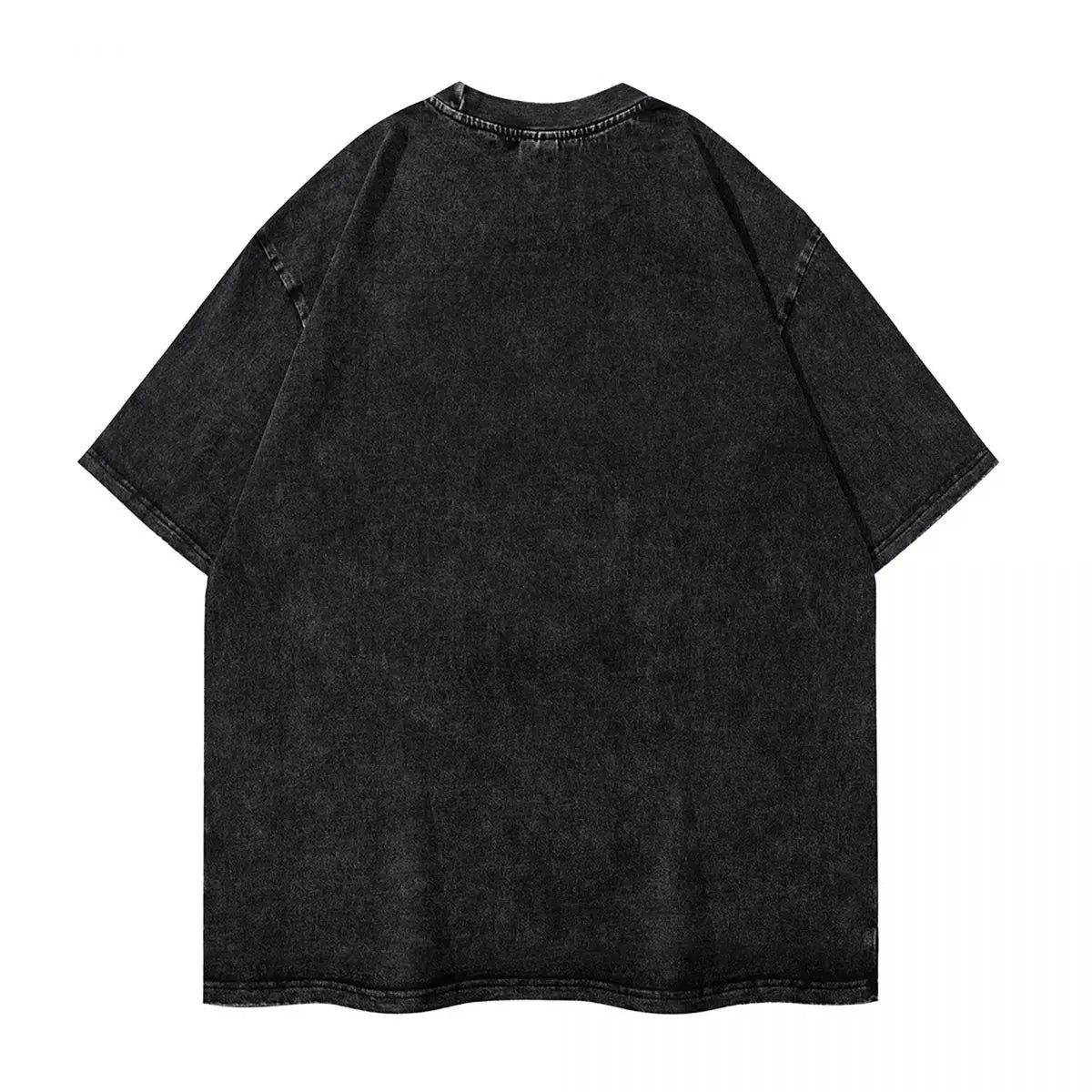 L Lawlet Japanese Death Note Anime T Shirts Hip Hop Washed Cotton Street T-Shirt Vintage Men Tops Streetwear Summer Tee Shirt