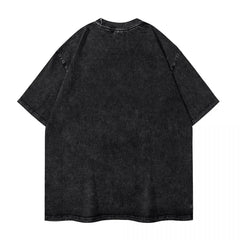 L Lawlet Japanese Death Note Anime T Shirts Hip Hop Washed Cotton Street T-Shirt Vintage Men Tops Streetwear Summer Tee Shirt