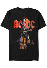 ACDC Highway to Hell Graphic Cotton Summer T-shirt