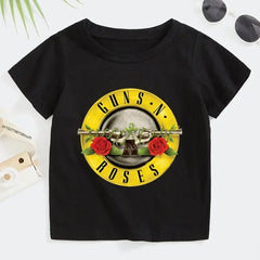 Kids Summer Guns N' Roses Rock Band Tee