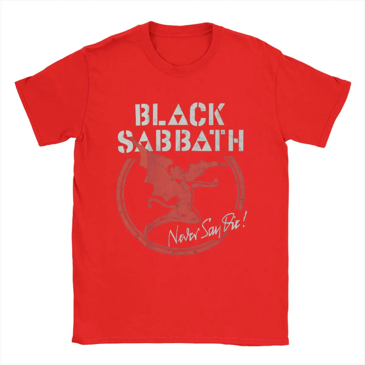 Men’s Black Cool Sabbaths Cotton Short Sleeve Tee