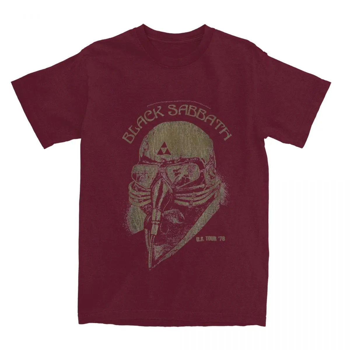 Black Sabbath Tour T-Shirt Unisex Rock Cotton Tee