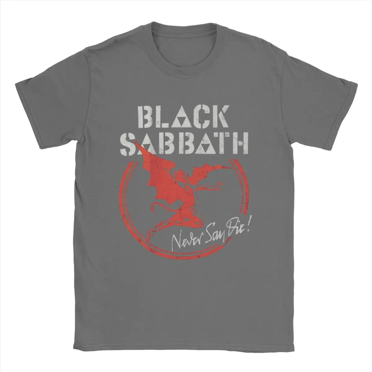 Men’s Black Cool Sabbaths Cotton Short Sleeve Tee