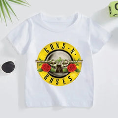 Kids Summer Guns N' Roses Rock Band Tee