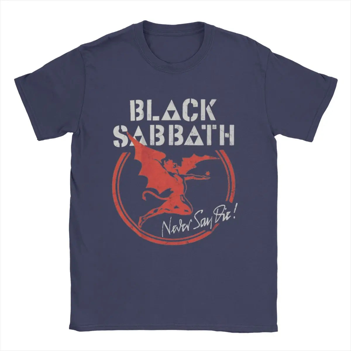Men’s Black Cool Sabbaths Cotton Short Sleeve Tee