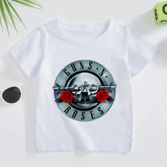 Kids Summer Guns N' Roses Rock Band Tee